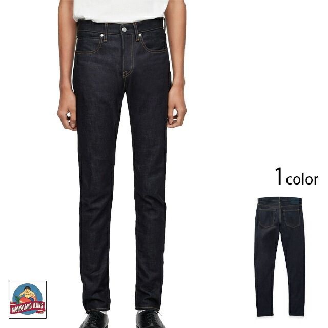 #300 STANDARD SLIM 14.7oz 스탠다드 슬림 스트레이트 지퍼 플라이 청바지 모모타로 MMJZ0300 MOMOTARO JEANS[new]458344