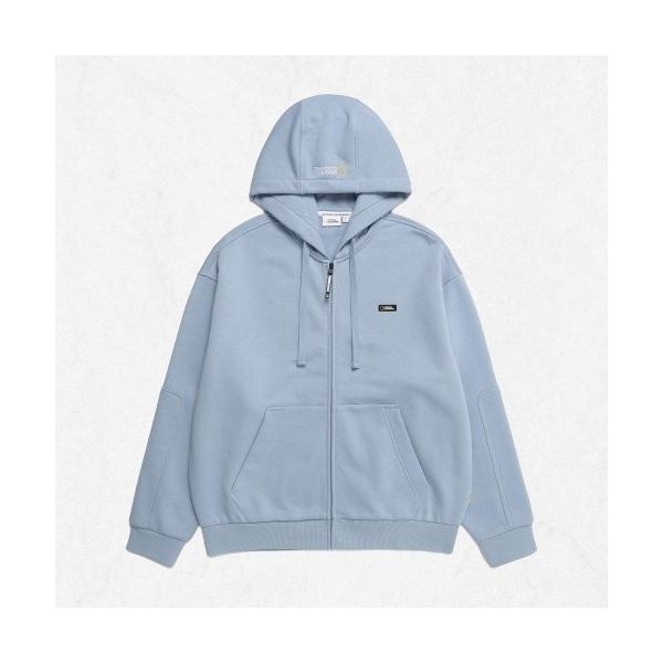 [국내정품] 내셔널지오그래픽 N233UFT901 컴포터블 오버핏 트레이닝 후드 집업 STORM BLUE N233UFT901416 2486330