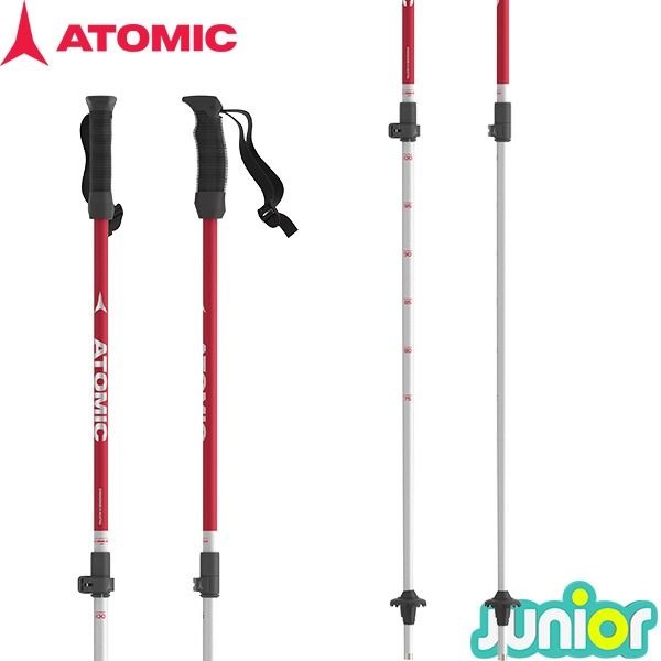 [ATOMIC]아토믹 주니어 아동스키폴 AMT JR 길이조절폴 RD (75-105cm) 2425
