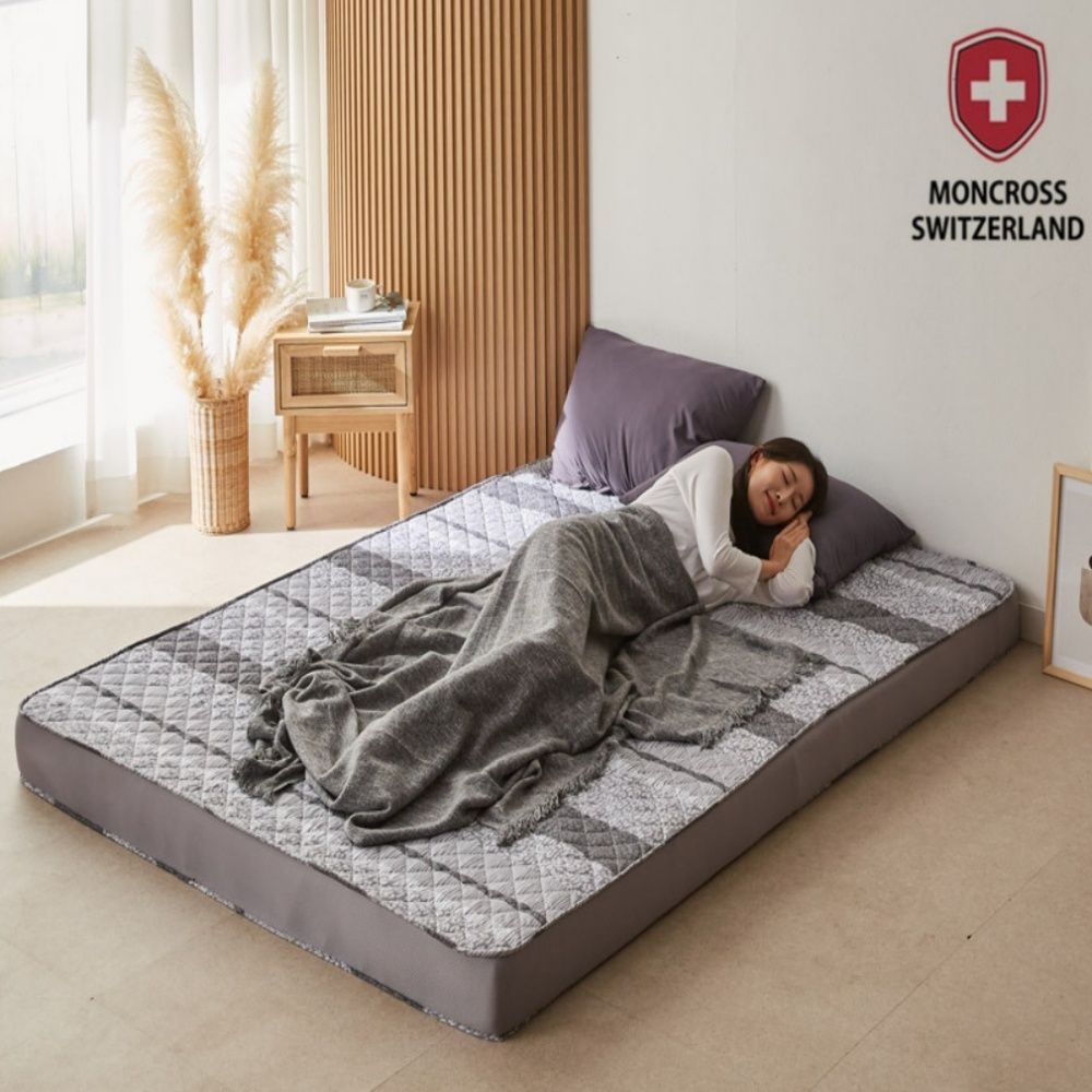 비제이마켓 국산 고탄성 롤팩 매트리스 퀸사이즈 150X200CM 허리매트리스 롤매트리스 유로탑매트리스