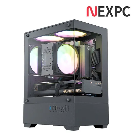 어항케이스 조립pc본체 게이밍컴퓨터 데스크탑 7500F RX7600 J113