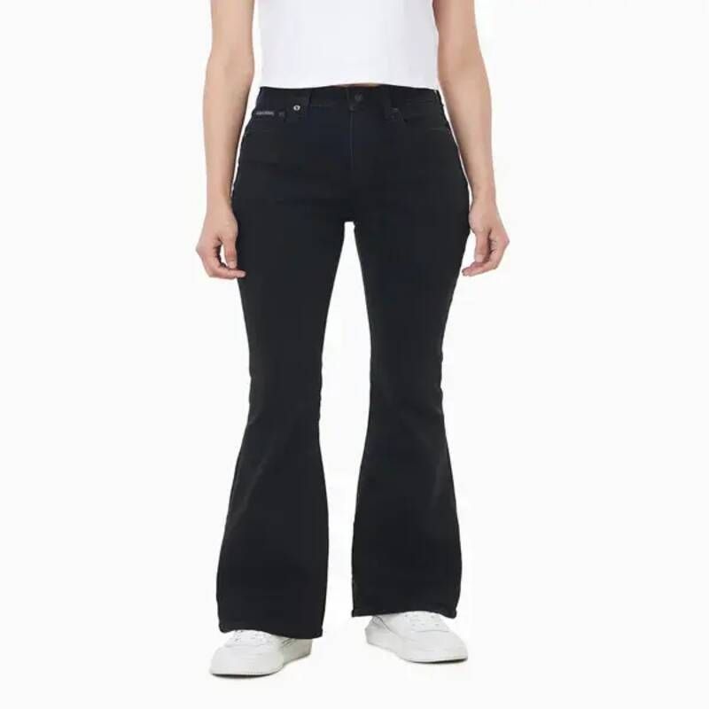 [11st]캘빈클라인진 47D746G-JW4여성 하이라이즈 플레어 블랙 데님 799460