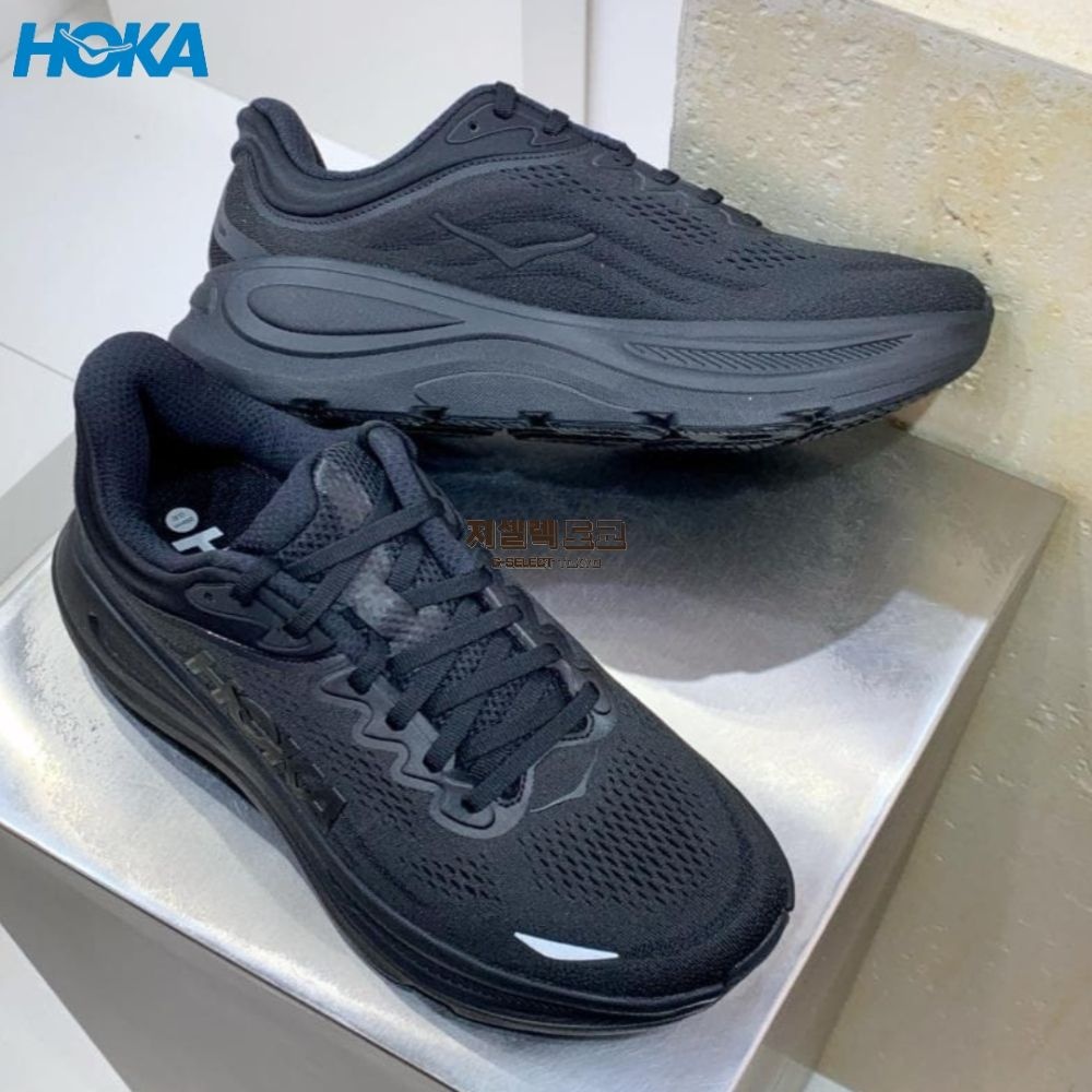 [해외] 호카 본디9 와이드 남성 런닝화 조깅화 블랙 1162013-BBLC