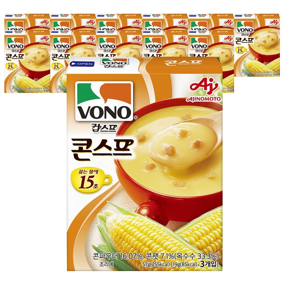 보노 컵 스프 콘스프맛 57g x 12개