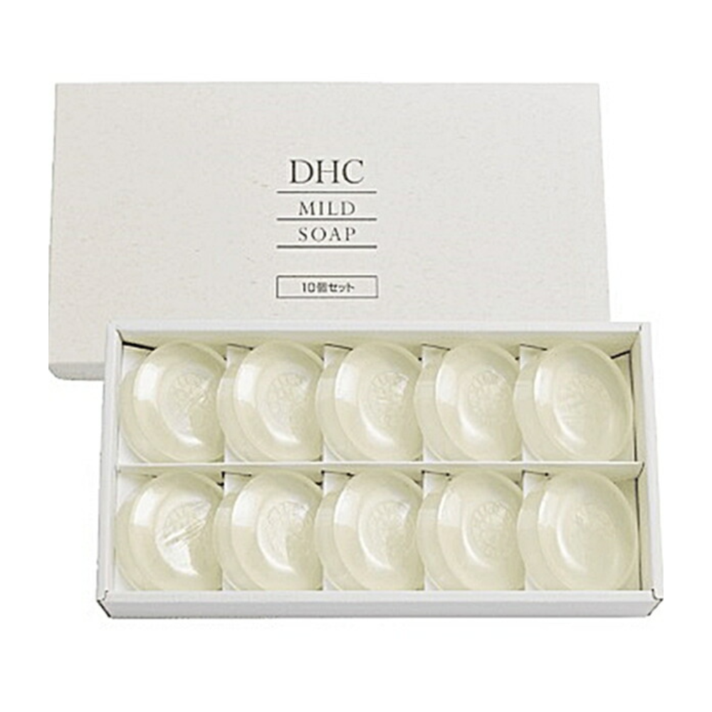디에이치씨 DHC 마일드 솝 클렌징 비누 90g 10개입 세트