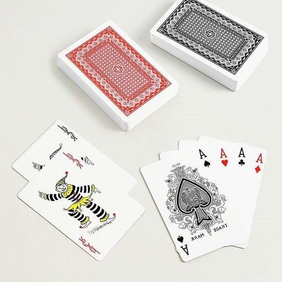 포커 카드 2개입 케이스포함 카지노 마술 바둑이 놀이 코팅 마술 놀이 홀덤 원카드