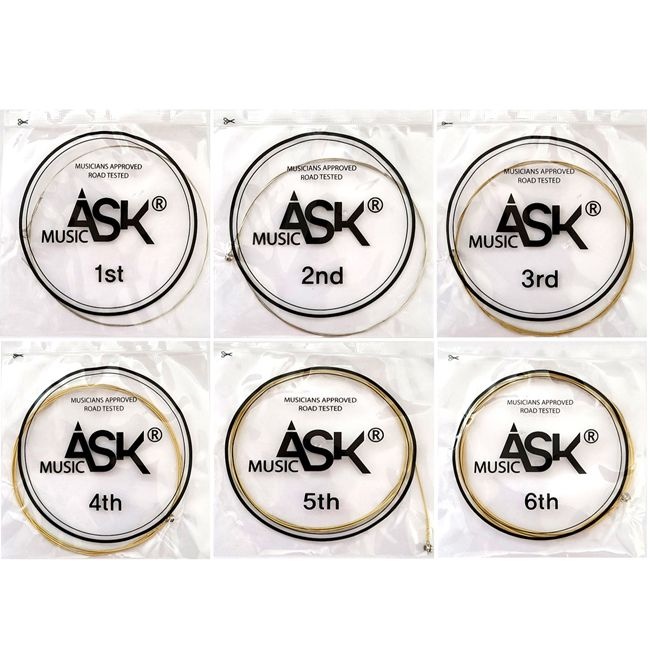통기타줄 낱줄 1번줄 2번줄 3번줄 4번줄 5번줄 6번줄 ASK 기타줄