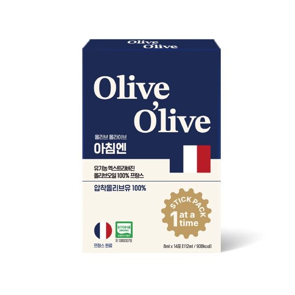 (주)코지맘바이오 [셀게이트] [단품]올리브 올라이브 아침엔 유기농 엑스트라버진 올리브오일 (프랑스)