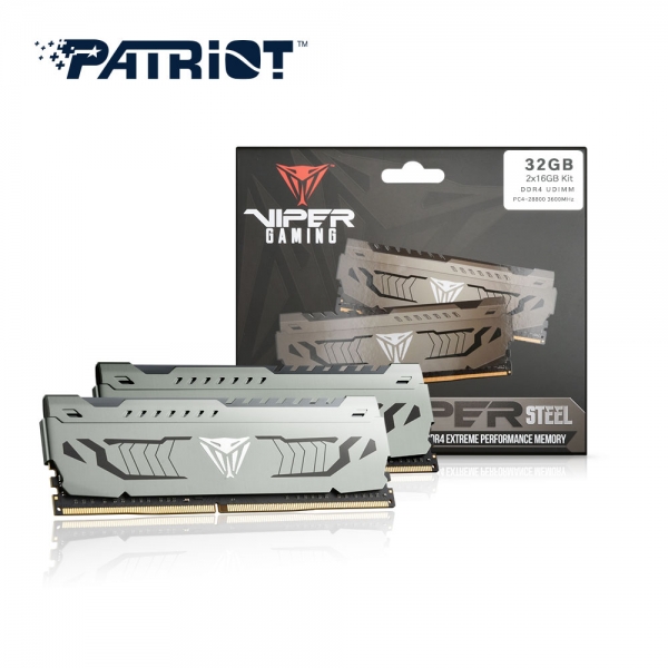 PATRIOT DDR4-3600 CL18 VIPER STEEL 패키지 (32GB(16Gx2))