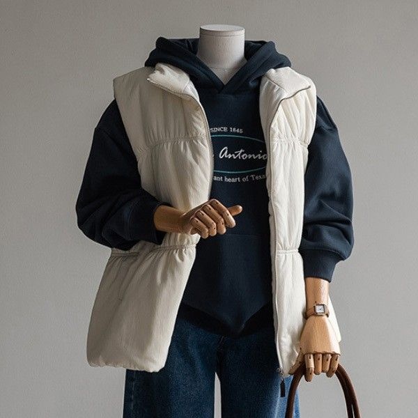 안나앤플러스 6온스 패딩 베스트베스트DDP88 빅사이즈 660874