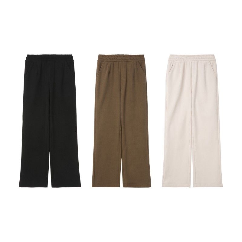 바이유 1+1+1 여성 코듀로이 와이드 기모 본딩 팬츠 3종세트GCBW 660227