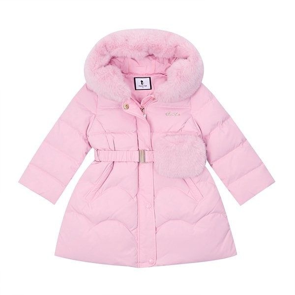 프랜치캣 역시즌상품 핑크오리털점퍼 Q45DKJ040P1