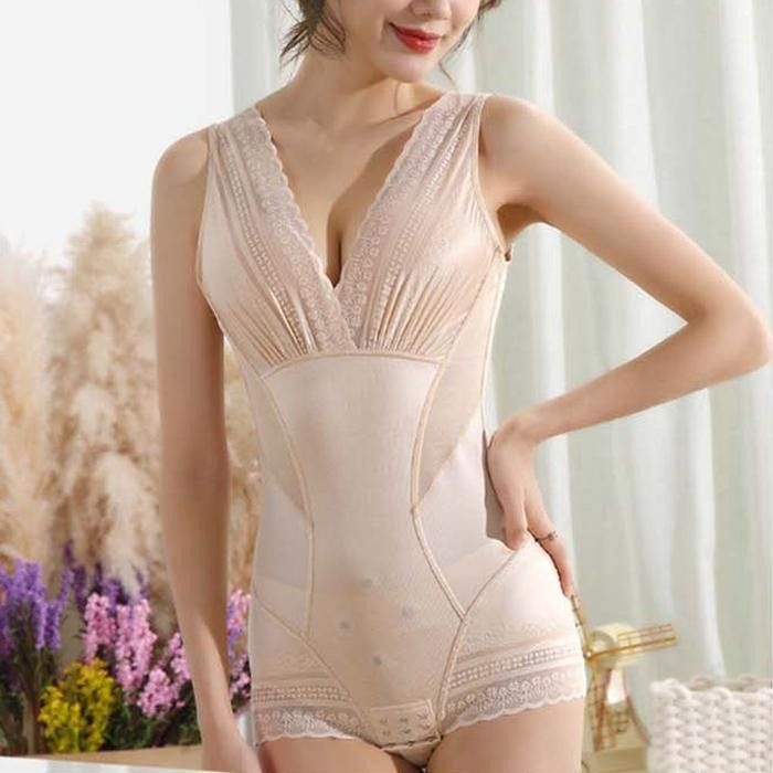 올바디 보정유니 코르셋 바디수트 쉐이퍼 복부 압박옷 672097