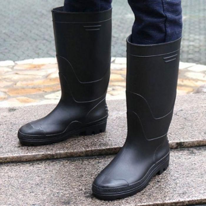 [라일리] Rly 고무 남성 데일리 소재 낚씨 작업 롱 레인 부츠 신발