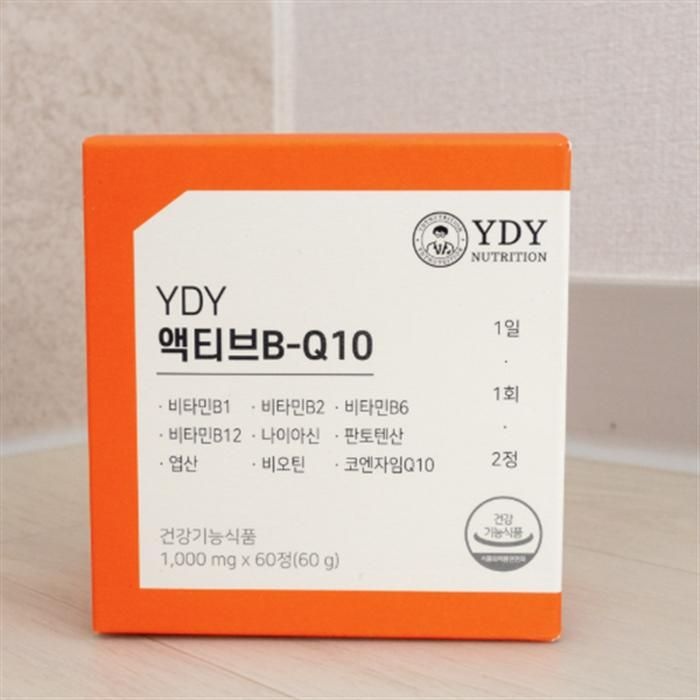 YDY 액티브비큐텐 BQ10 비타민B군 8종