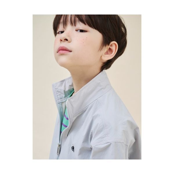 브랜드 빈폴키즈 BEANPOLE KIDS 경량 바람막이 점퍼 라이트 그레이 BI5239U042 654189