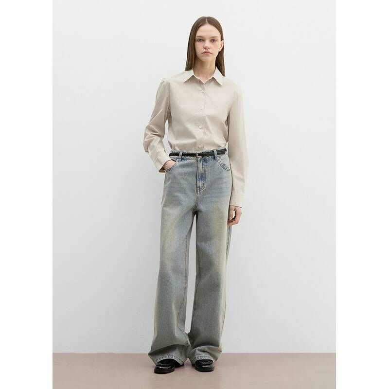 시스티나 루즈핏 코튼 혼방 셔츠 AWWSTP11010 793310