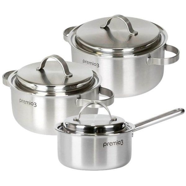 키친아트 프리미오3 통3중 스텐냄비3종162024