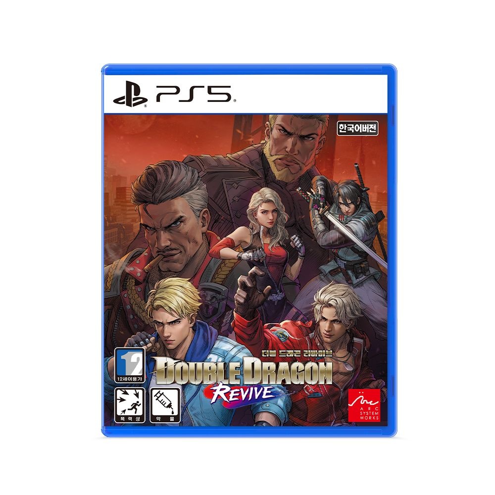 플레이스테이션 PS5 더블 드래곤 리바이브 + 아트북