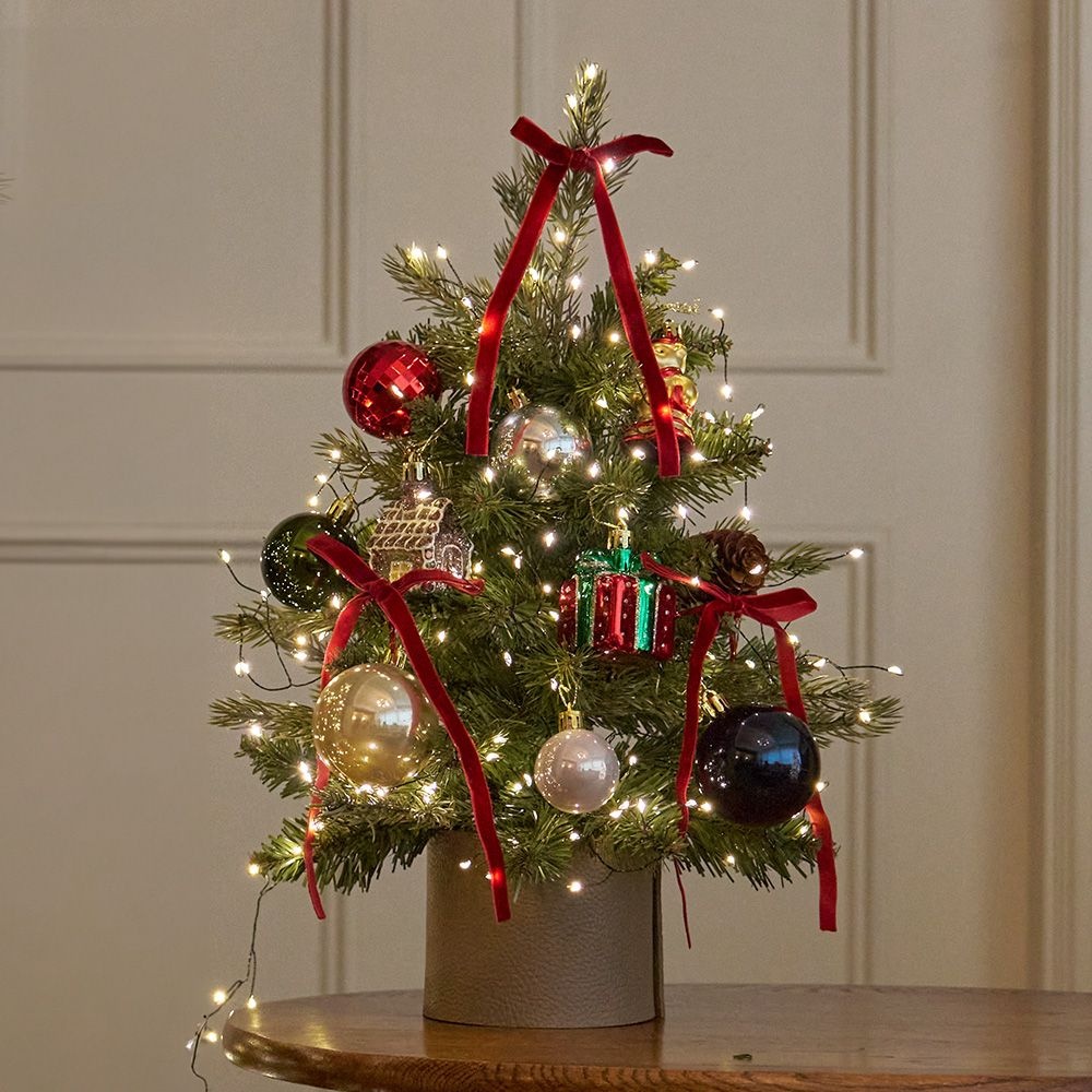 크리스마스 미니트리 오리지널 초록트리 트윙클 글램캔디 풀세트 45cm