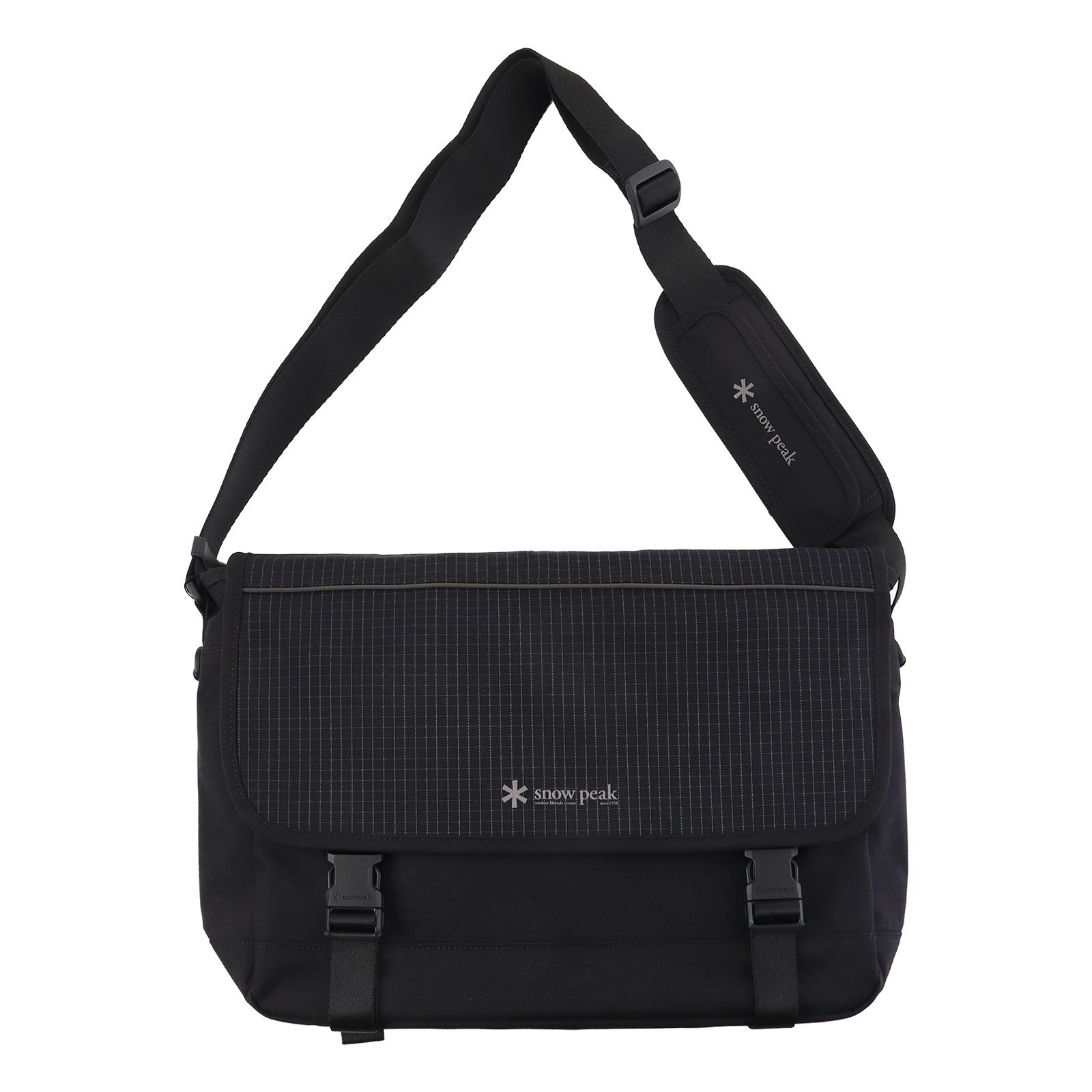 스노우피크 공용 리플렉서 메신저백 S25SUTCB08 BK