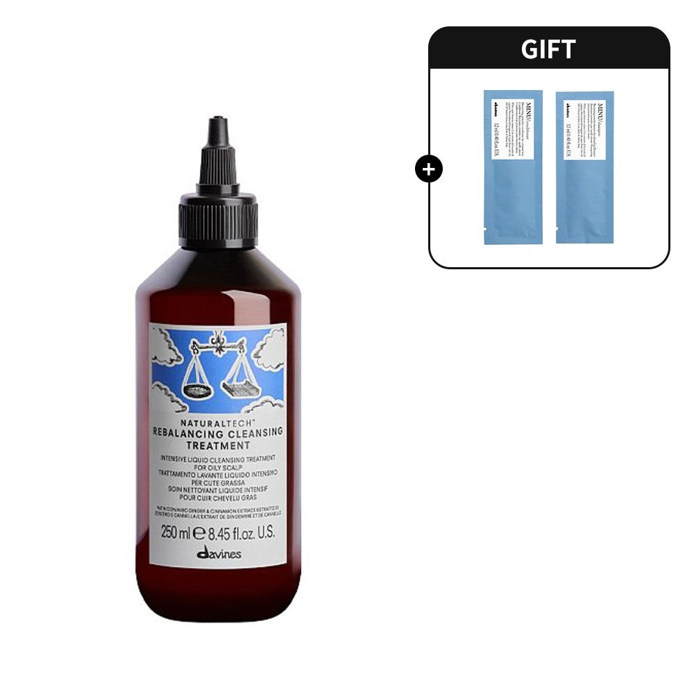 [롯데백화점] 다비네스 [단독] 리밸런싱 클렌징 트리트먼트 250ml+(12ml 2종 증정) LE1212970230