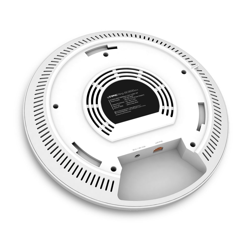 아이피타임 Ring-BE3600plus 와이파이7 무선 AP 듀얼밴드 PoE 유선 2.5G