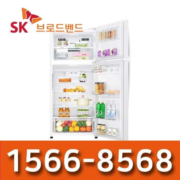 LG전자 SK인터넷가입 LG일반냉장고 480L B472W33