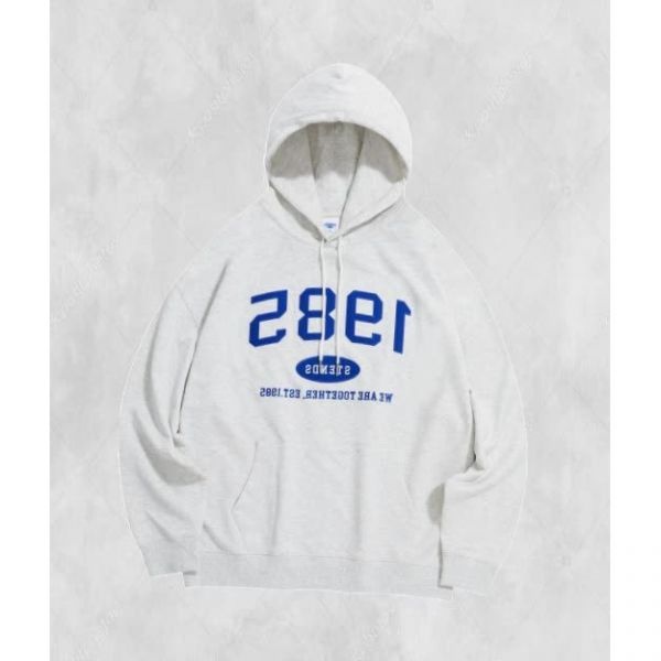 스탠즈 [M~4XL] 1985 후디_멜란지 그레이 216909 FE3814017-E2B