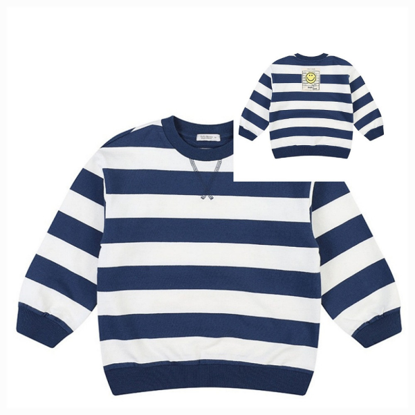 [패션플러스][토토헤로스][행복한백화점][토토헤로스]리미티드 단가라맨투맨 HP12412100041