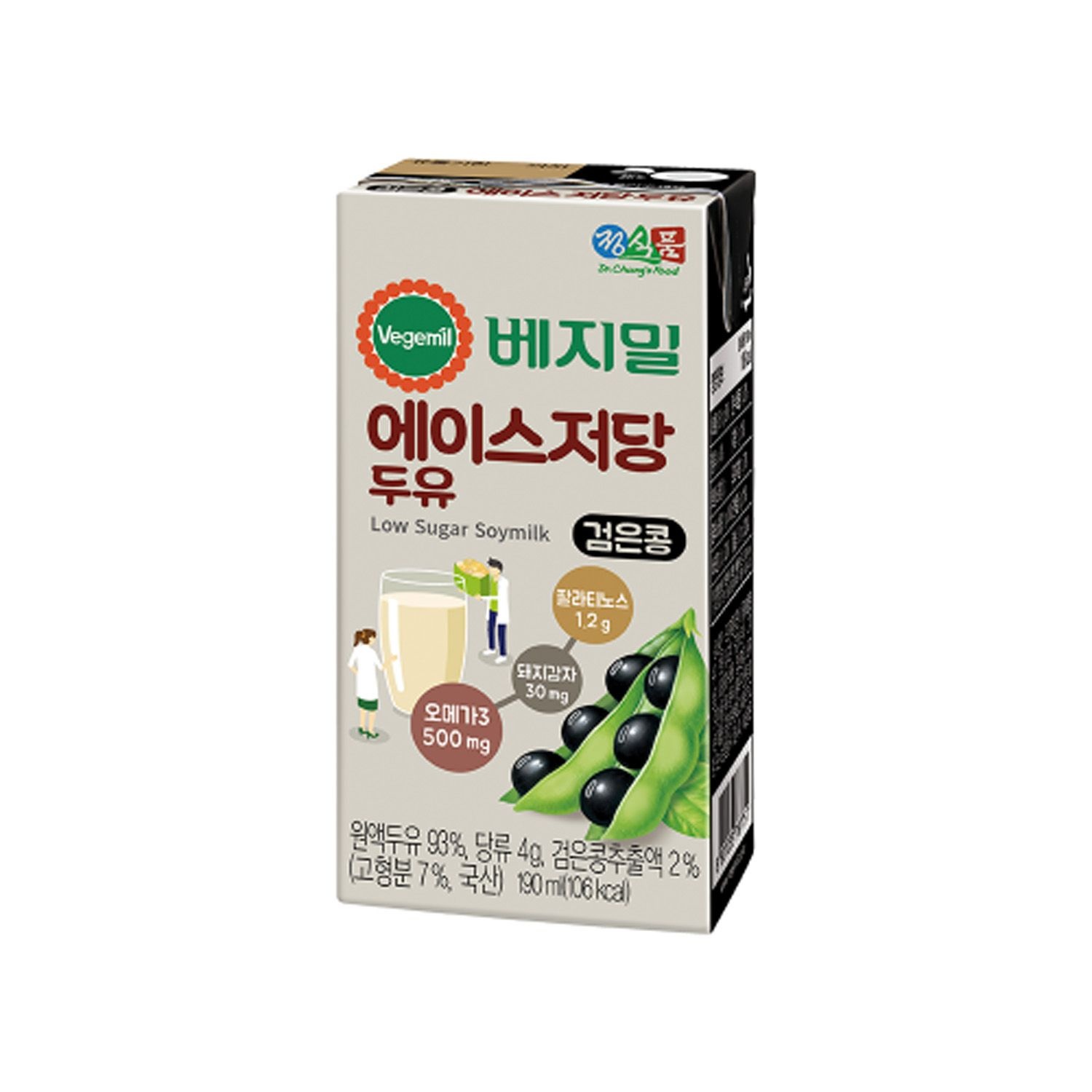 [정식품o]베지밀 에이스 저당두유 190ml x 32팩