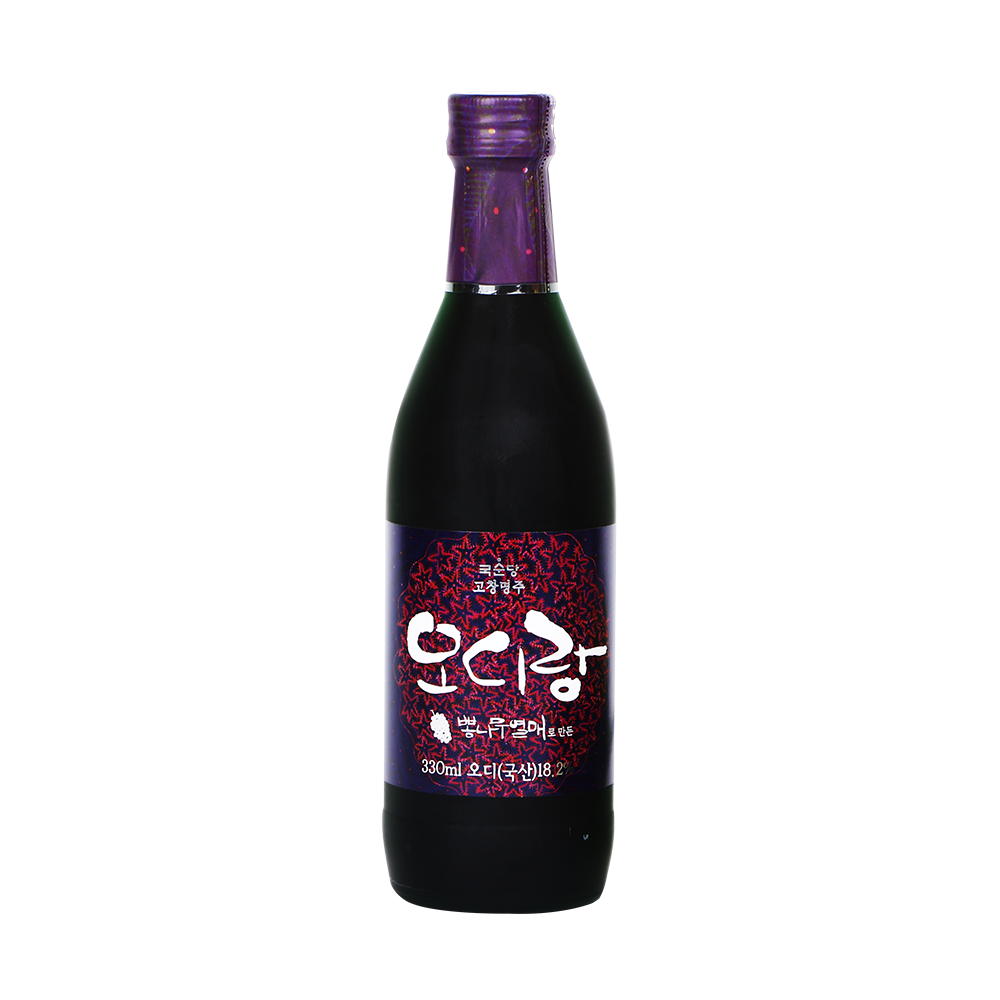 [오늘출발] 국순당고창명주 오디랑 12.5도 330ml 오디주