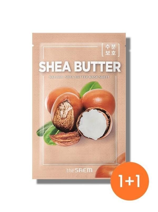 [더샘]10 10  내추럴 쉐어버터 마스크 시트_US