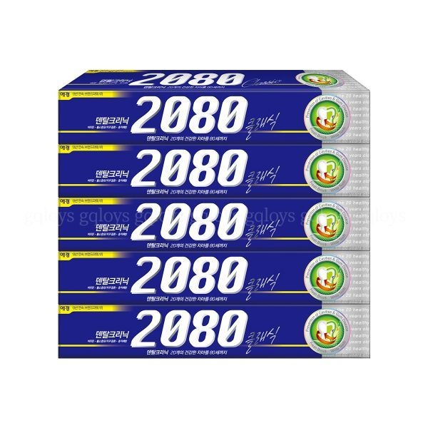 2080 클래식치약 170gX5개