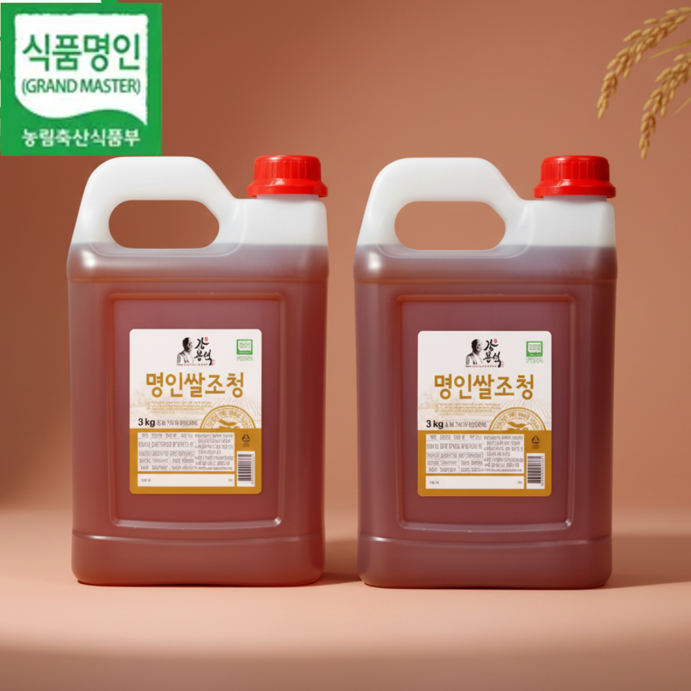 강봉석식품명인 쌀조청 5kg 2개