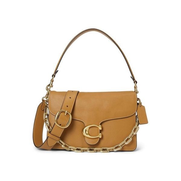 COACH [해외] [원문상품명보기] COACH 코치 체인 태비백 숄더백 미국직구 -허니 브라운