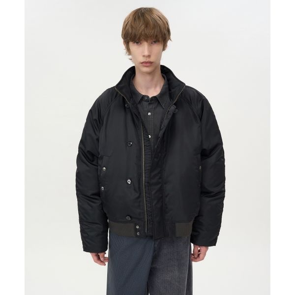 인사일런스 INSILENCE 퍼널넥 플라이트 푸퍼 BLACK IM2E4JP16BK 184415