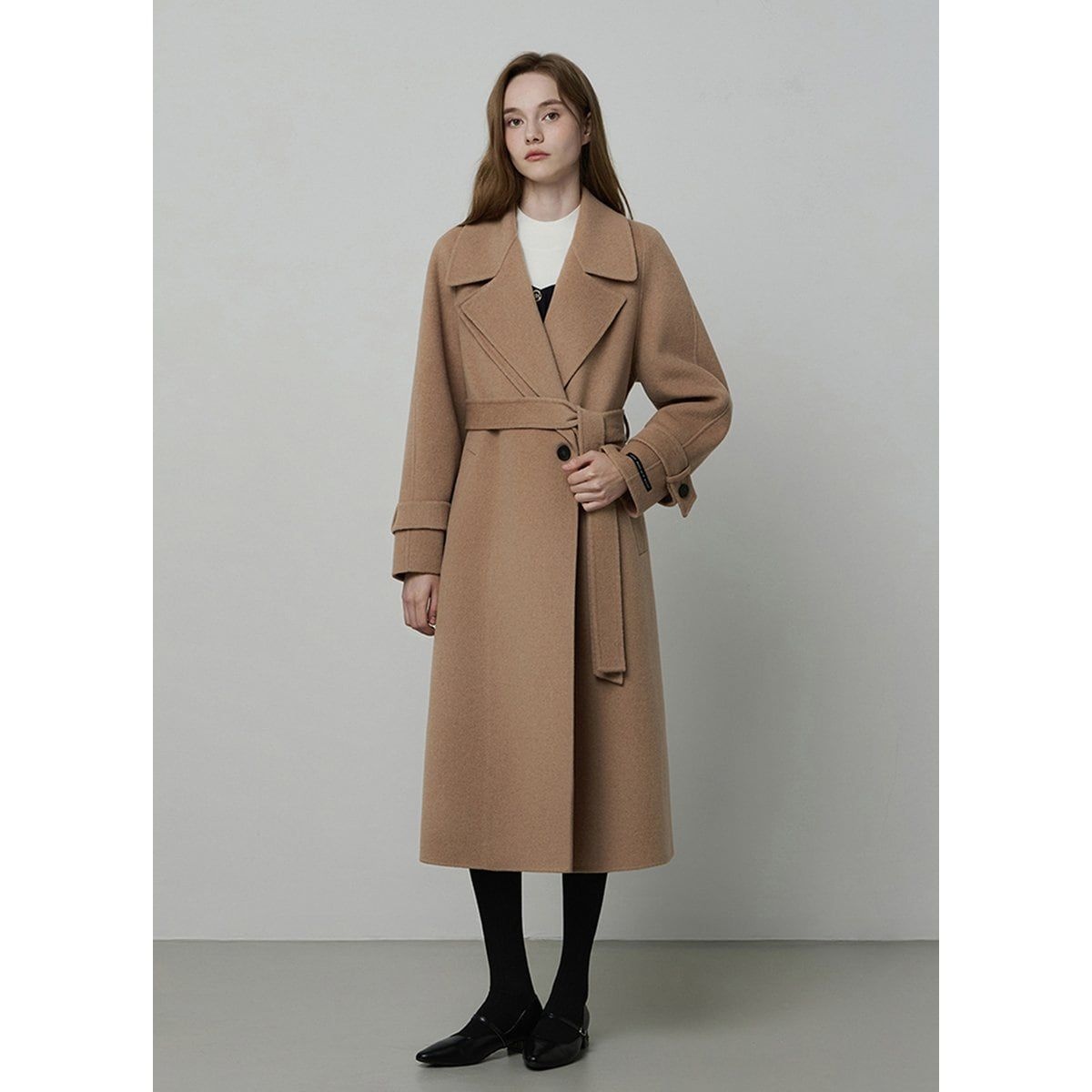 잇미샤 더블 카라 핸드메이드 트렌치 코트 ITPBYHL790 781378