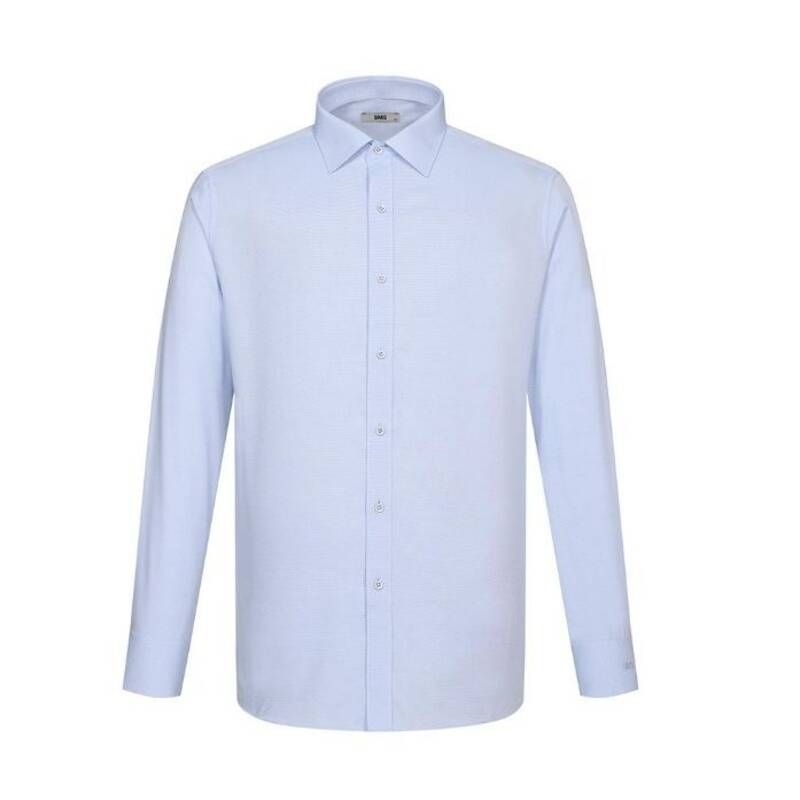 닥스 셔츠 메세지카드FW 마이크로 일반핏 블루 긴팔셔츠DLA1SHDL126-B1 260685