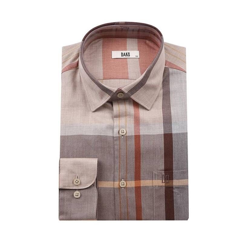 닥스 셔츠 선물포장FW 면100 라지체크 남방셔츠 DLA3SHCL131-I1 260622