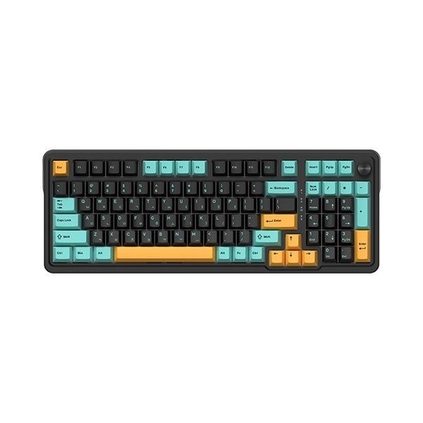 ABKO 유선 기계식 키보드, AK998 8K OTEMU 특주축 블랙 멜론축