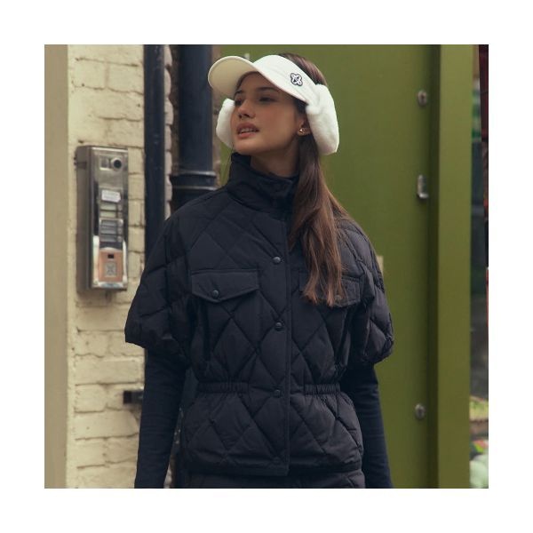 LIKK 라글란 경량크롭점퍼 블랙 388627