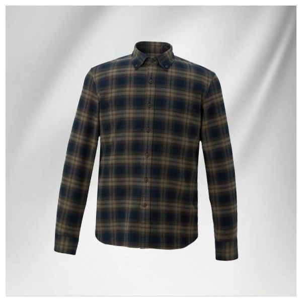 중년 남성 옴브레 빅 체크 셔츠 MUONL3F850135 984562 인디안