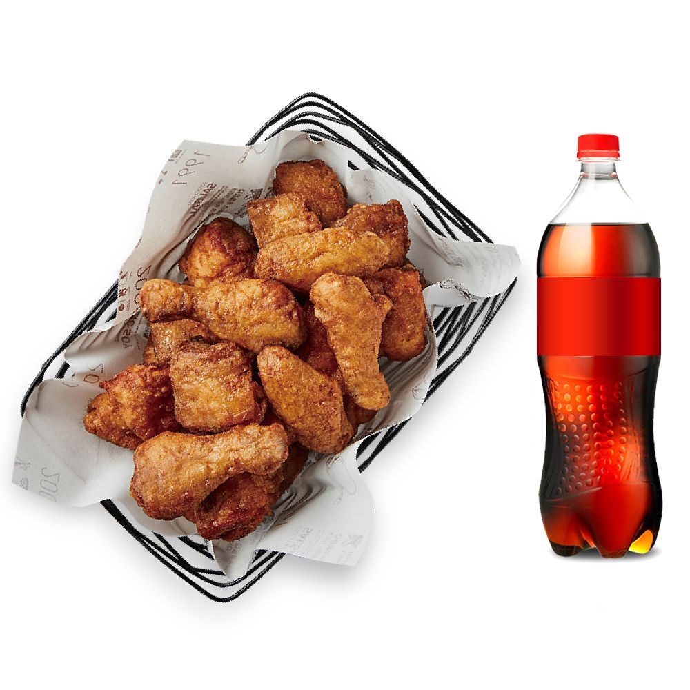 [실시간 톡발송] 간장한마리+콜라1.25L