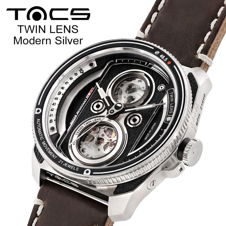 [해외] TACS 남성 손목시계 TWIN LENS TS2002A 일본제 패션시계