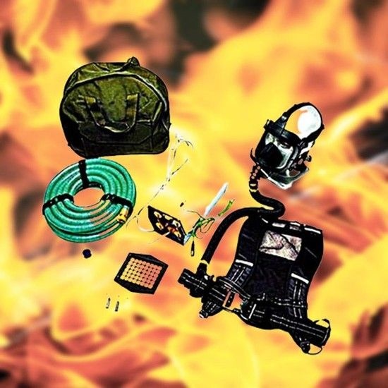 상세페이지 참조 4인용 SET 안전용품 송기식마스크 HM 5000 4E