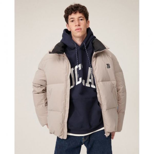 UCLA BRUINS B로고 푸퍼 숏 점퍼 M-GREYUXBDO23_51 388279
