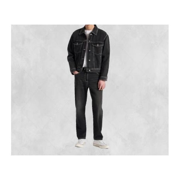 에잇세컨즈 에센셜 테이퍼드핏 데님 팬츠 애쉬 (424121LPC4) 223744 FE3810696-E2B