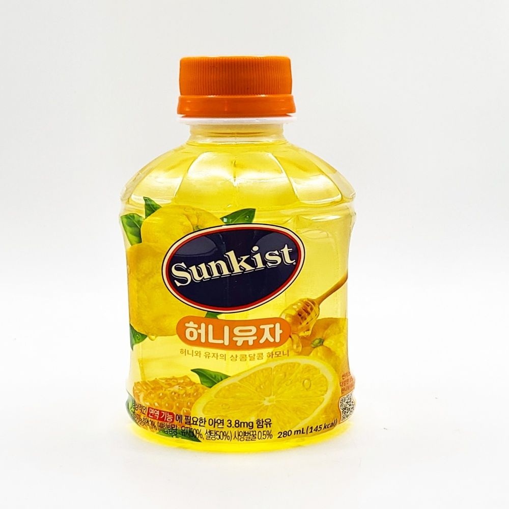 썬키스트 허니유자 280ml 24개