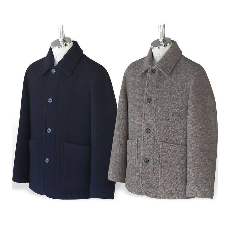 헤지스 25FW2컬러 택1 멜란지 울 하프코트 HZCO5D502 790493